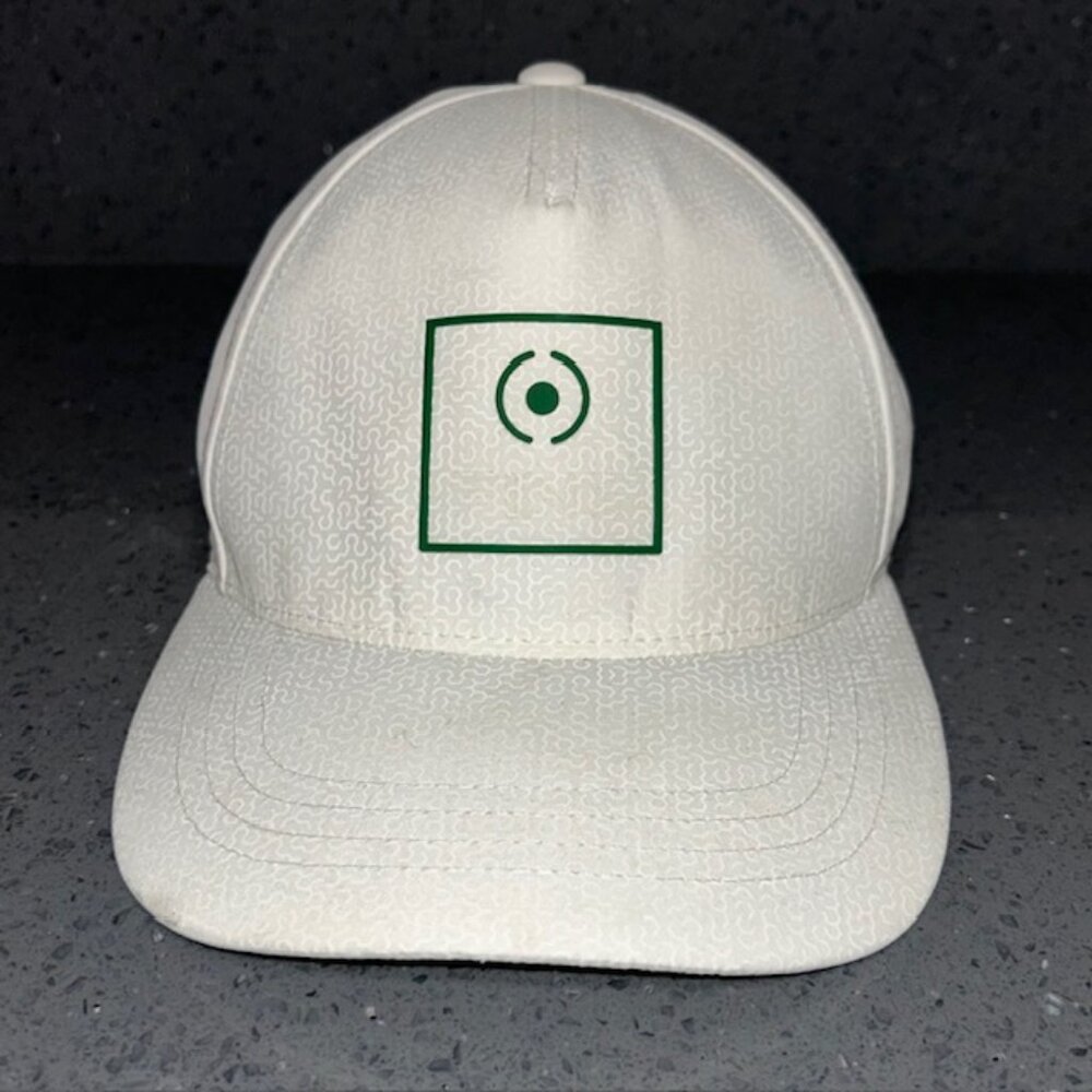 Ping Golf Tennis Logo Strap Back Hat White & Green Unworn